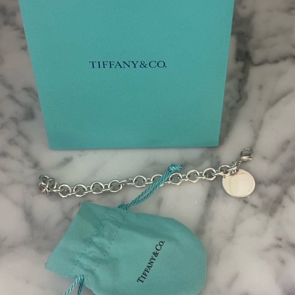 Tiffany & Co. Silver Charm Bracelet